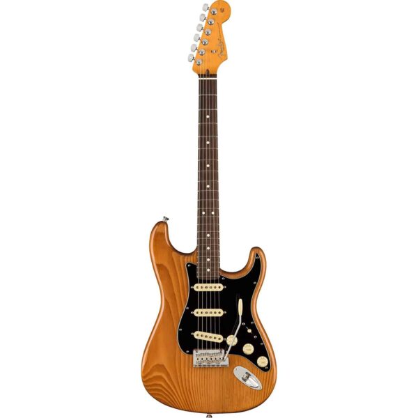 fender american professional ii stratocaster rw roasted pine guitare electrique