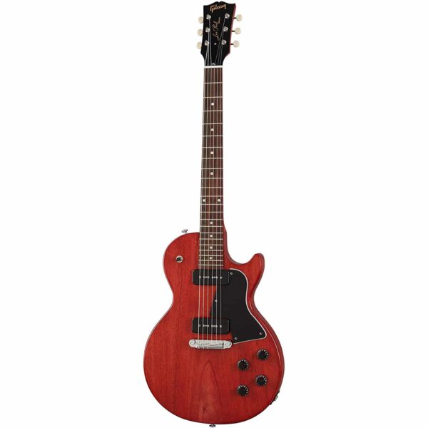 Guitare électrique Gibson Les Paul Special Tribute P-90 Vintage Cherry Satin