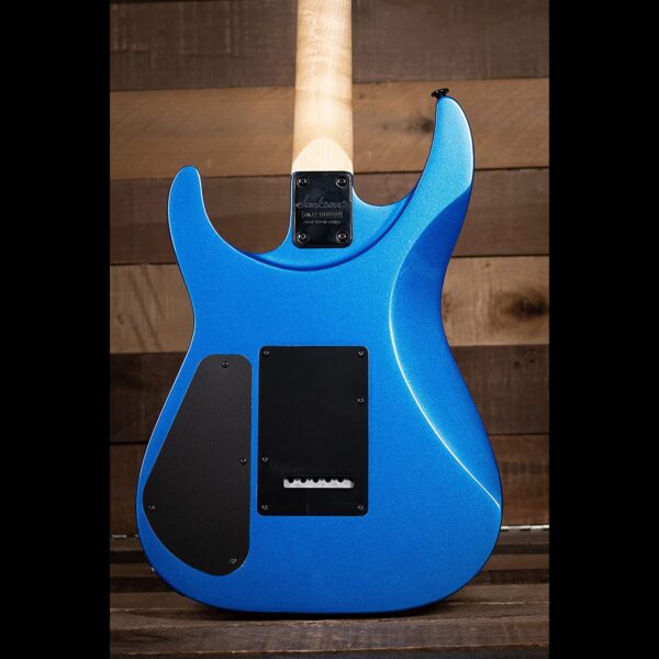 jackson js series dinky js11 guitare electrique metallic blue back