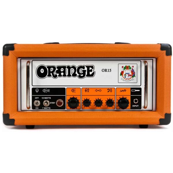 Tête d'ampli guitare à lampes 15 Watts Orange OR 15 H