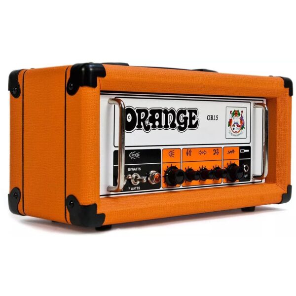 Tête d'ampli guitare à lampes 15W Orange OR 15 H