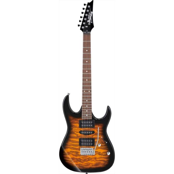Ibanez GRX70QA SB Sunburst Guitare electrique