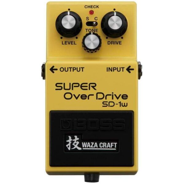 Boss Super Overdrive Waza Craft SD 1W Pedale saturation