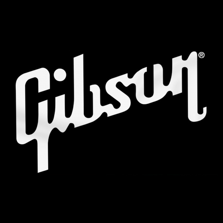 gibson logo white