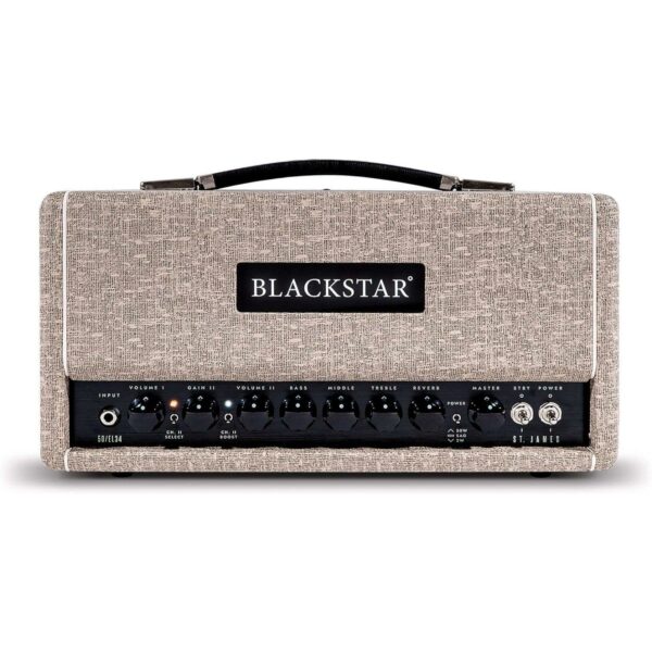 Blackstar St James 50 EL34 Head Fawn Tete d ampli guitare electrique a lampes
