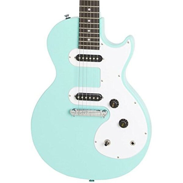 Epiphone Les Paul SL Turquoise Guitare electrique side4