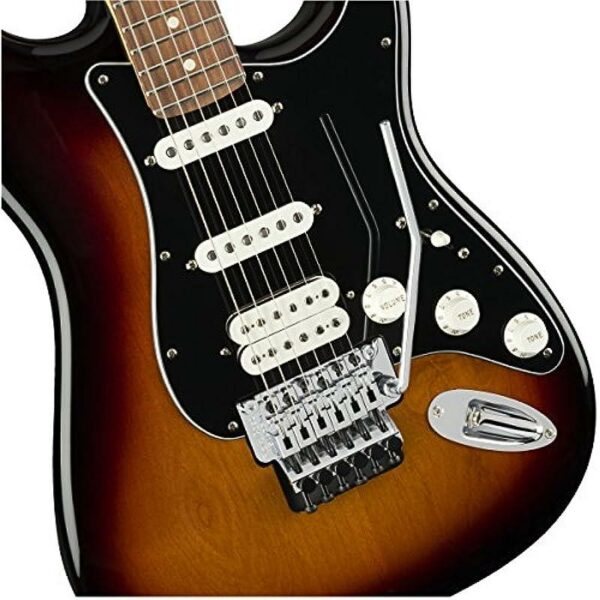 Fender Player Stratocaster HSH Pau Ferro soleil Guitare electrique side4