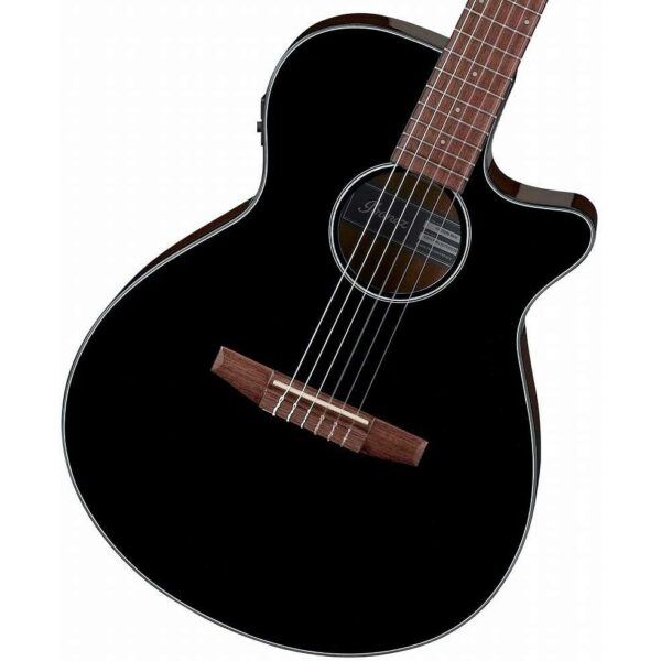 Ibanez AEG50N BKH Guitare classique side2