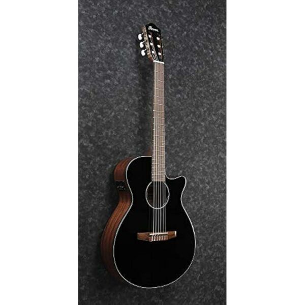 Ibanez AEG50N BKH Guitare classique side3