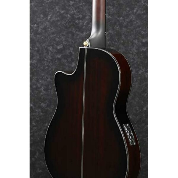 Ibanez GA35TCE DVS Dark Violin Sunburst Guitare classique side4