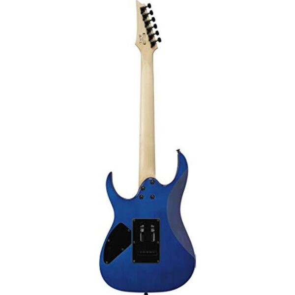 Ibanez GRG120QAASP BGD GIO Series noir degrade bleu Guitare electrique side3