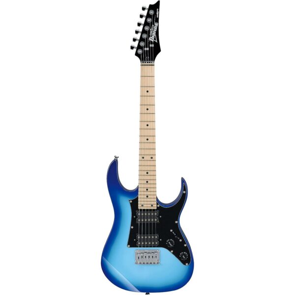 Ibanez GRGM21M WNS Blue Burst Guitare electrique 3 4