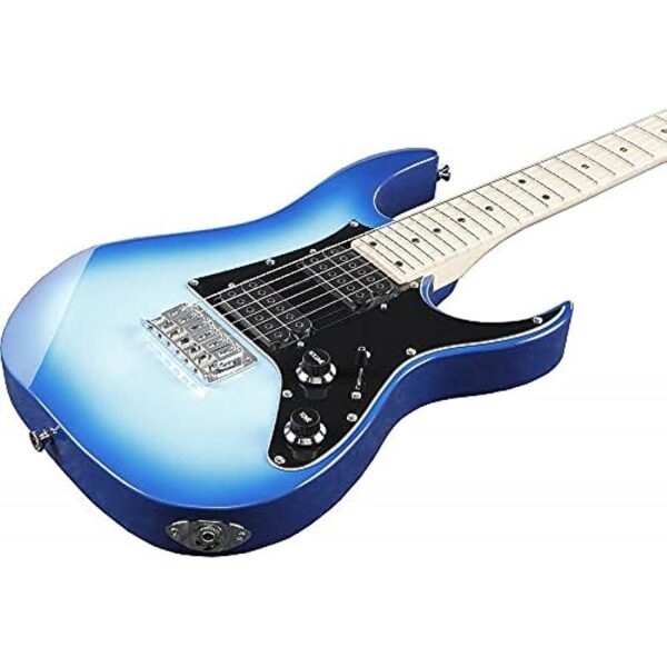 Ibanez GRGM21M WNS Blue Burst Guitare electrique 3 4 side3