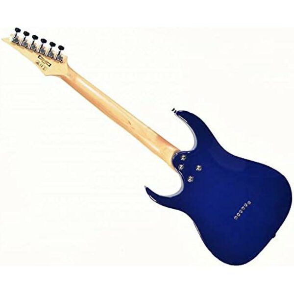 Ibanez GRGM21M WNS Blue Burst Guitare electrique 3 4 side4