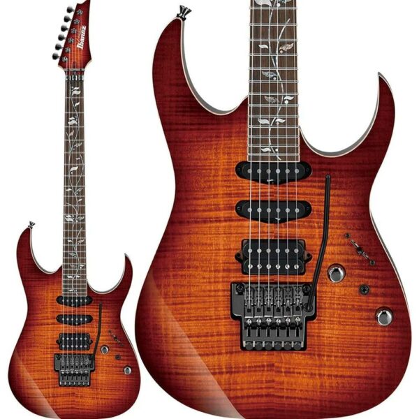 Ibanez RG8560 Brownish Guitare electrique side3