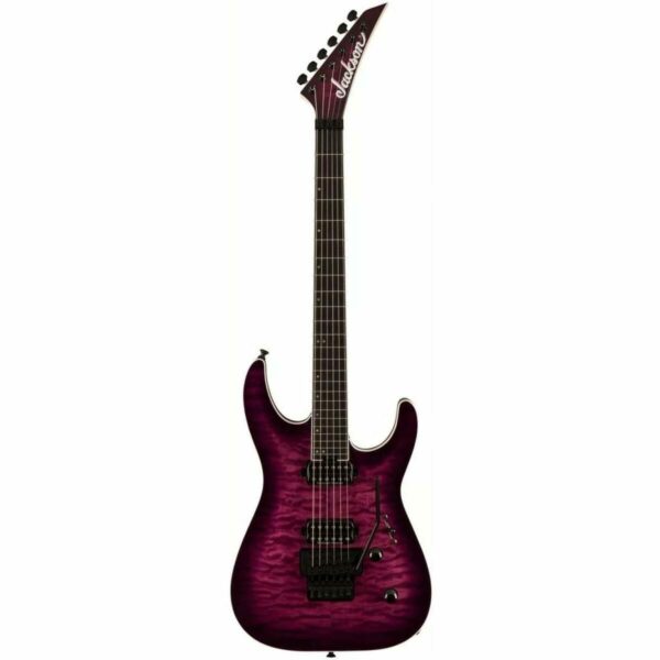 Jackson Pro Plus Dinky DKAQ Transparent Purple Burst Guitare electrique 1.jpg
