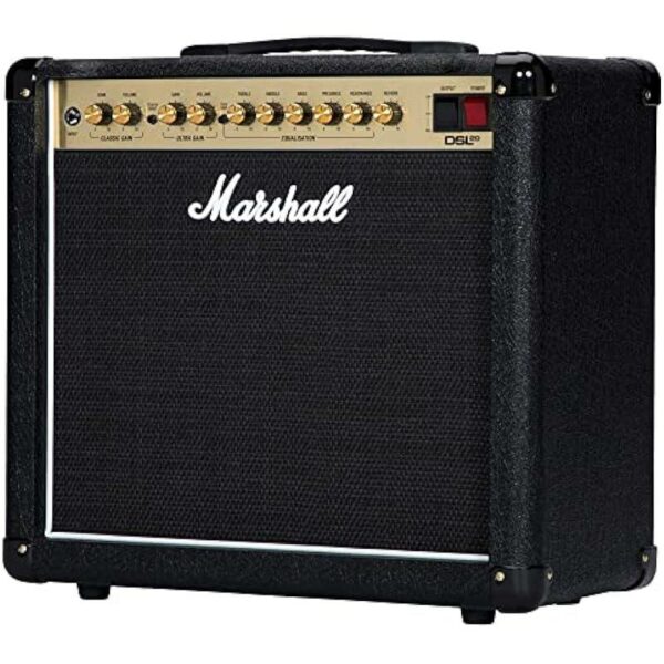 Marshall DSL20CR Ampli guitare combo a lampes side3
