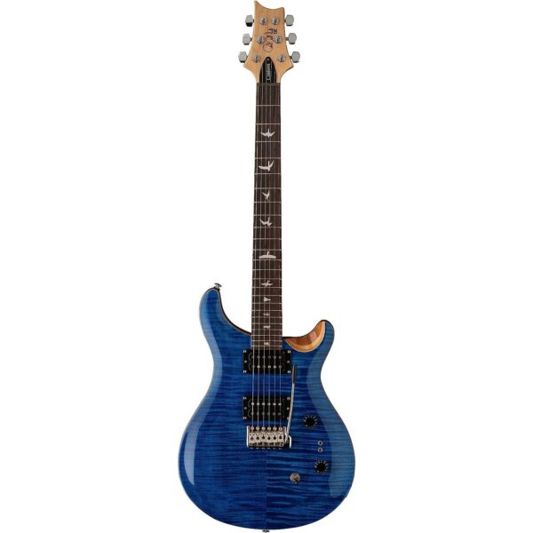PRS SE Custom 24 Lefthand Violin Top Faded Blue Guitare electrique