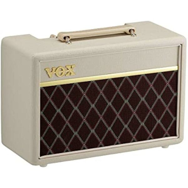 Vox Pathfinder 10 Cream Branco Ampli guitare electrique portable side3