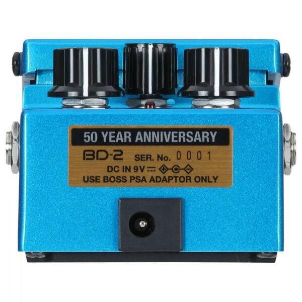 Boss Bd 2 B50A 50Th Anniversary Edition Blues Driver Pedale D Overdrive side2