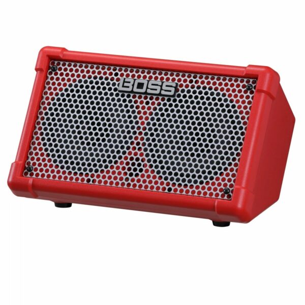 Boss Cube Street 2 Stereo Portable Avec Adaptateur Bluetooth Rouge Packs Amplis Guitare side2