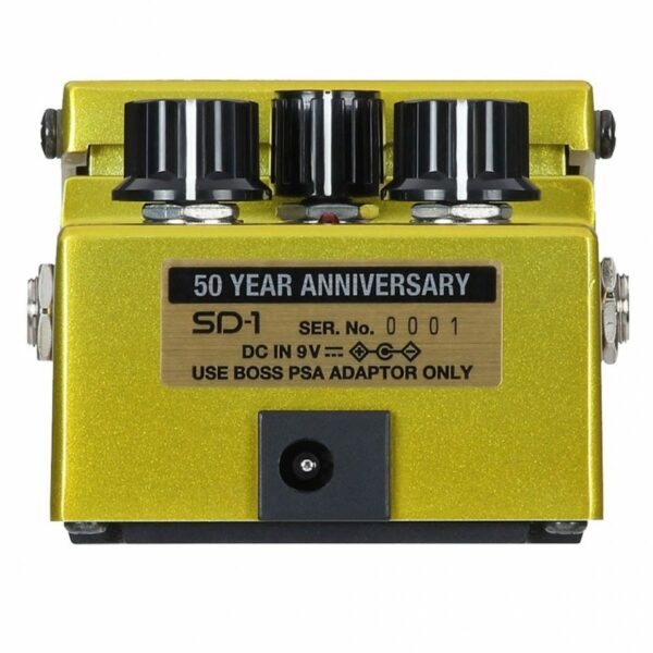 Boss Sd 1 B50A 50Th Anniversary Edition Super Overdrive Pedale D Overdrive side2