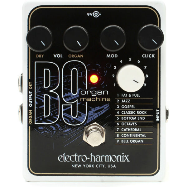 Electro Harmonix B9 Organ Machine Pedale Synthes Guitare