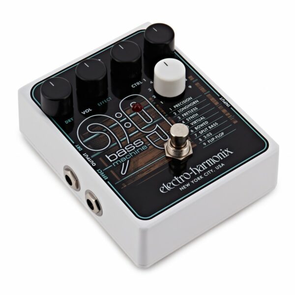 Electro Harmonix Bass9 Bass Machine Pedale Synthes Guitare side2