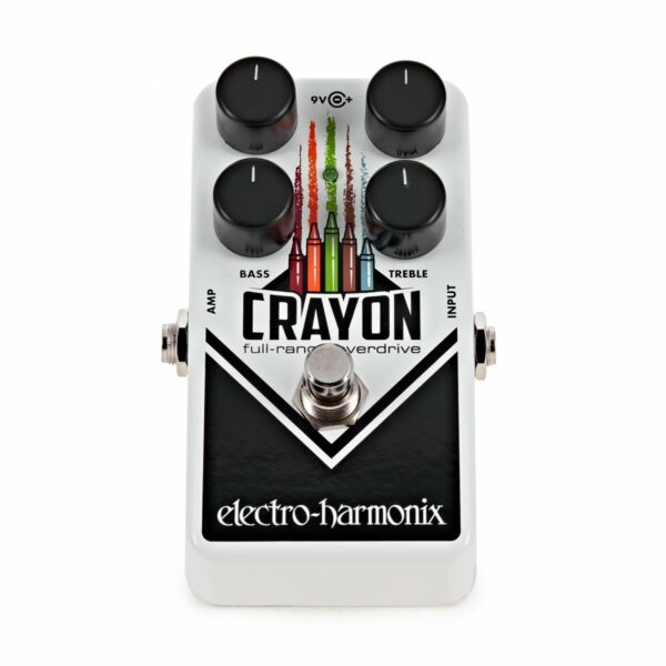 Electro Harmonix Crayon 69 Full Range Overdrive Pedale D Overdrive side2
