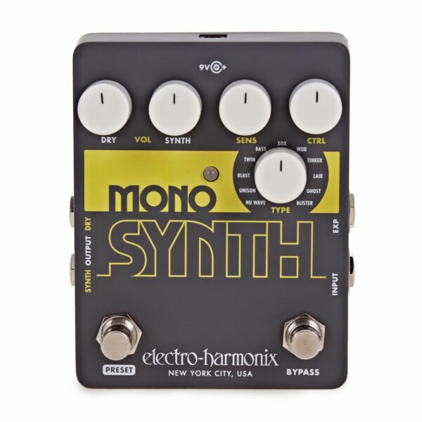 Electro Harmonix Mono Synth Guitar Synthesizer Pedale Synthes Guitare