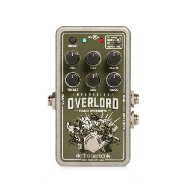 Electro Harmonix Nano Operation Overlord Overdrive Pedale D Overdrive