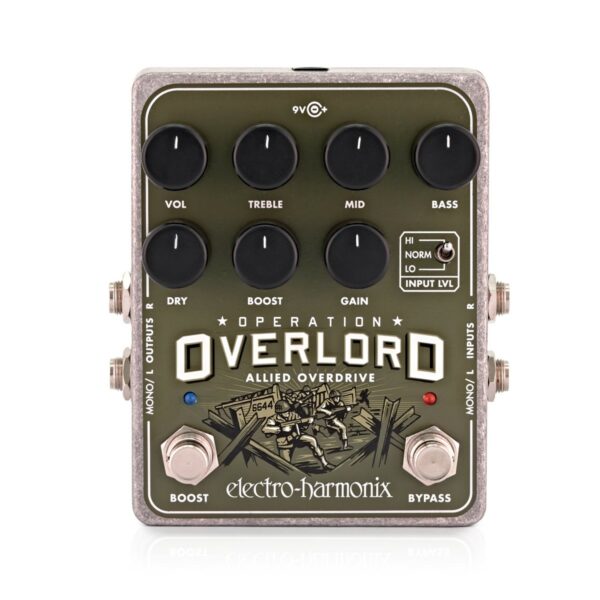 Electro Harmonix Operation Overlord Allied Overdrive Pedale D Overdrive