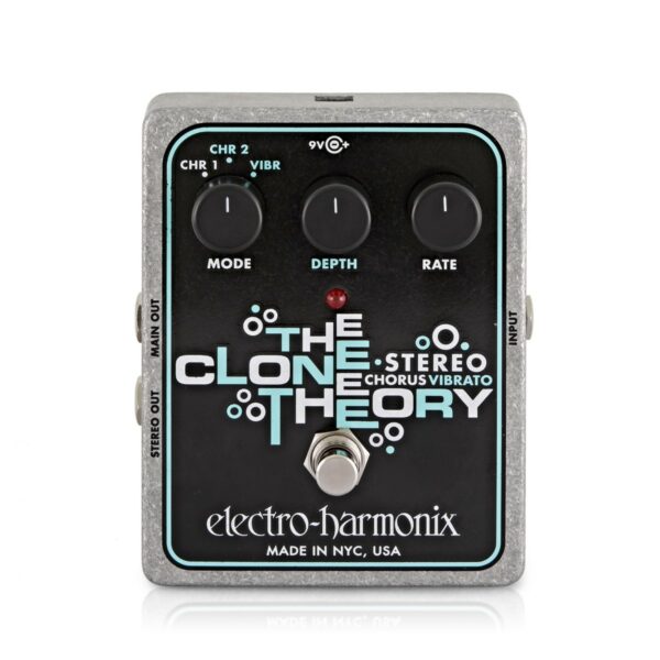 Electro Harmonix Stereo Clone Theory Analog Chorus Vibrato Pedale Chorus