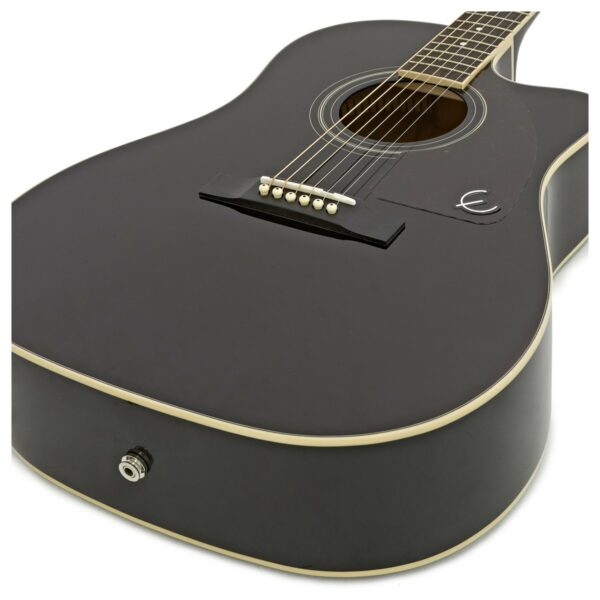 Epiphone J 45 Ec Studio Aj 220Sce Ebony Guitare Electro Acoustique side2