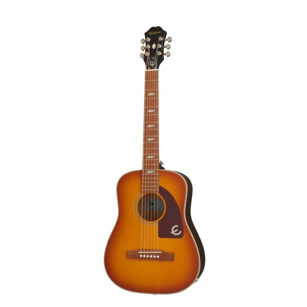 Epiphone Lil Tex Electro Travel Faded Cherry Guitare Electro Acoustique