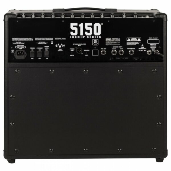 Evh 5150 Iconic 40W 112 Black Ampli Guitare Combo side2