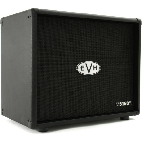 Evh 5150 Iii 1X12 Straight Speaker Cab Black Baffle Ampli Guitare side2