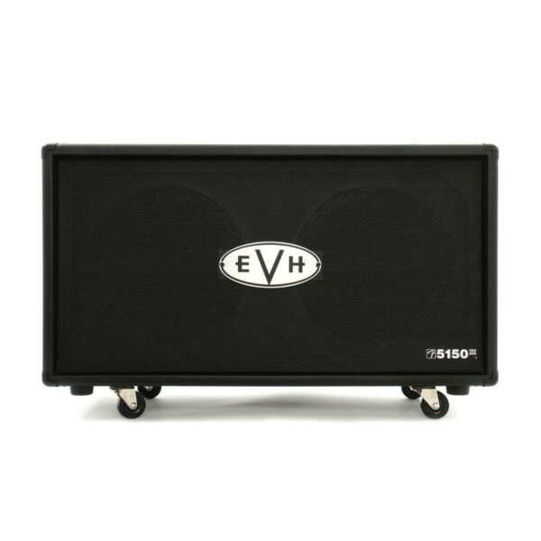 Evh 5150 Iii 2X12 Straight Speaker Cab Black Baffle Ampli Guitare