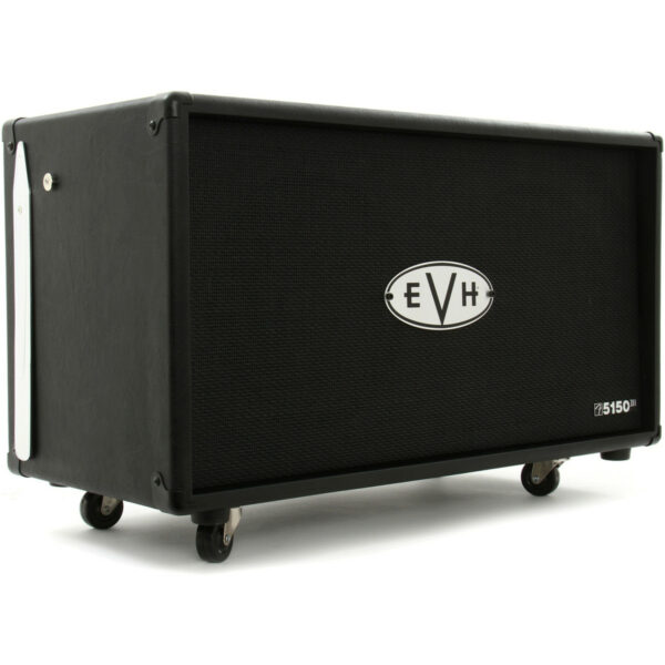 Evh 5150 Iii 2X12 Straight Speaker Cab Black Baffle Ampli Guitare side2