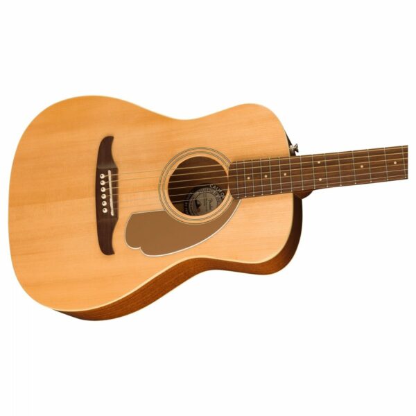 Fender Malibu Player Olympic White Guitare Electro Acoustique side4