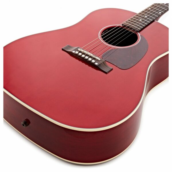 Gibson J 45 Standard Cherry Guitare Electro Acoustique side2