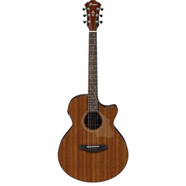Ibanez Ae295 Natural Low Gloss Guitare Electro Acoustique