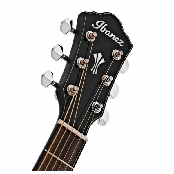 Ibanez Aewc13 Weathered Black Open Pore Guitare Electro Acoustique side4