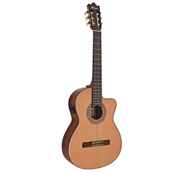 Ibanez Ga6Ce Classical Amber High Gloss Guitare Electro Acoustique