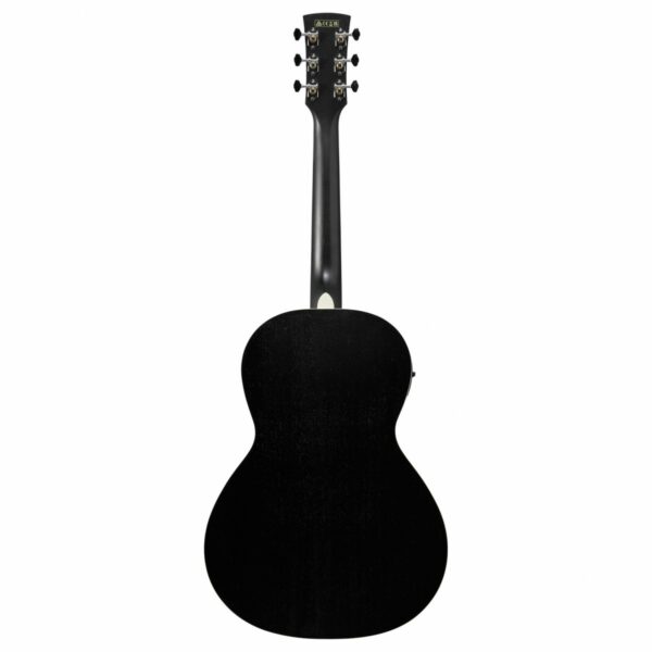 Ibanez Pn14Mhe Parlour Weathered Black Guitare Electro Acoustique side2