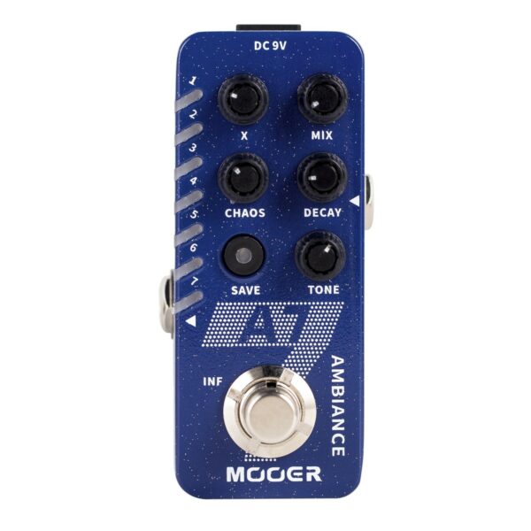 Mooer A7 Ambience Micro Pedale De Reverbe