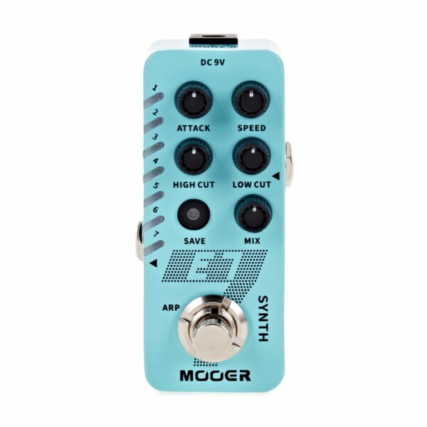 Mooer E7 Synth Micro Pedale Synthes Guitare