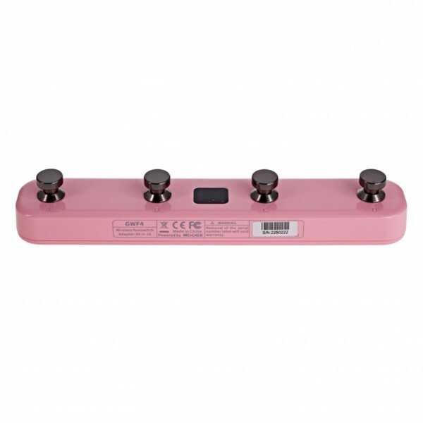 Mooer Gtrs Wireless Footswitch Pink Contrôleurs De Pedale side2