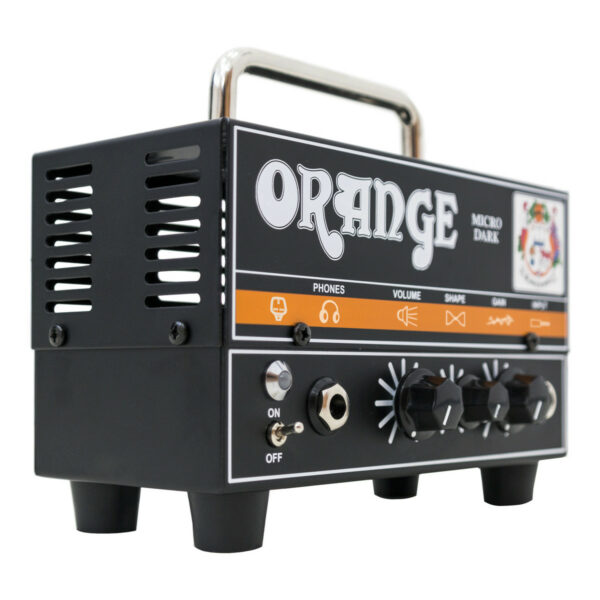 Orange Micro Dark Tete D Guitare Hybride A Lampe Tete D Ampli Guitare side2