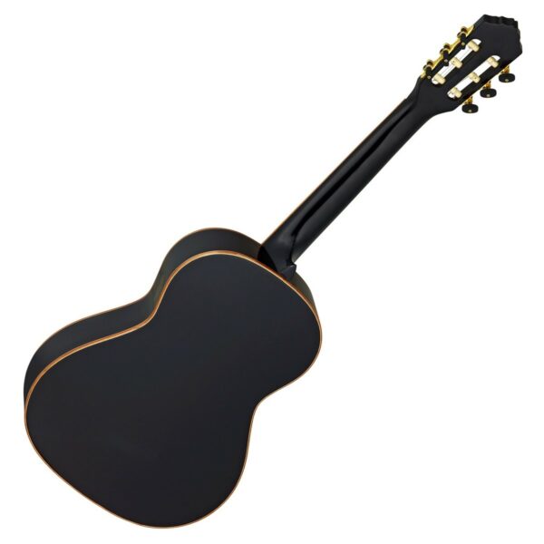 Ortega R221Bk 3 4 Classical Black Guitare Classique side2